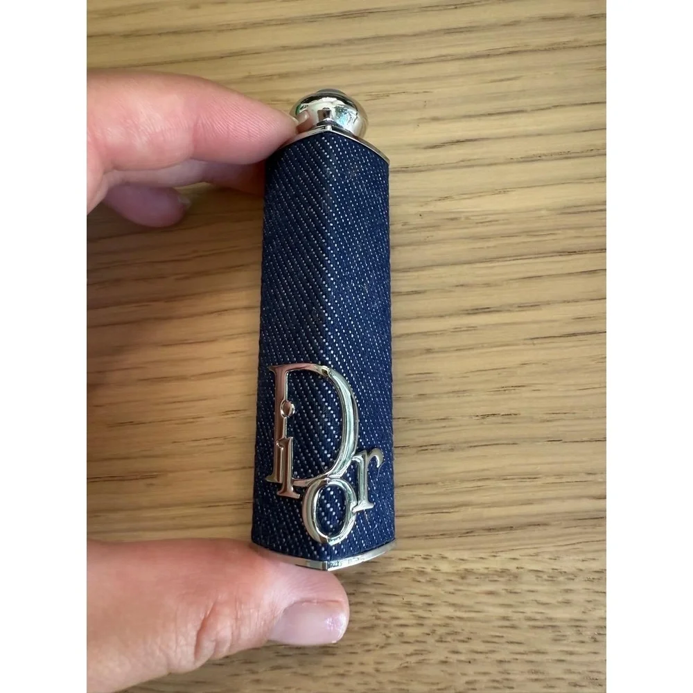 Dior Addict Hydrating Shine Lipstick Refill with Case in Indigo Denim